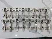 Blum Soft Close Hinges 107° Clip On 75B1550 & 173E610 Mount Plate Pack Of 16
