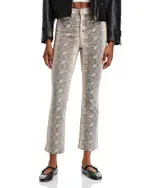 Mother The Hustler Flood Jeans in Boa Babe