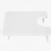 StitchMaster Mini: Portable ABS Sewing Machine with Extension Table & Speed Cont