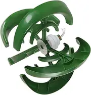 Marhynchus 12V 24V Wind Turbine Generator Kit, Lantern Generator 5 Blades Vertical Shaft with Controller for Streetlight (200W)