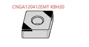 1 PCS ORIGINAL INSERTS CNGA120412EMT KBH20