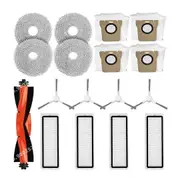 For Robot Vacuum X20+ / X20 Plus Replacement Parts Main Side Brush Hepa Filter Mop Cloth Dust Bags