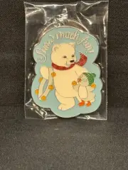 2022 Hallmark Snow Much Fun Keychain KOC Member Exclusive Snowball & Tuxedo New