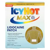 在飛比找iHerb優惠-[iHerb] Icy Hot Max，利多卡因止痛貼，5 