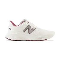 在飛比找Yahoo!奇摩拍賣優惠-New Balance NB 男 白紅色 運動鞋 緩震 慢跑