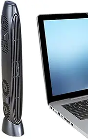 Desk Fan,Quiet USB Desk Fan | Bladeless Quiet USB Powered Personal Cooling Tool for Flat and Curved Screen