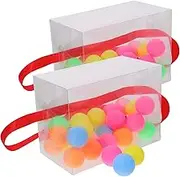 Parliky 2 Sets Shaking Table Tennis Box Unique Party Games Twerking Party Game Funny Bachelorette Games Active Party Games Waist Strap Game Indoor Party Games Party Games for Men Plastic