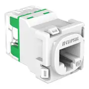 Clipsal 30RJ45SMA6AC-WE, RJ45 Jack, Clipsal Actassi, CAT6A UTP 30M