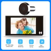 3.5 in Doorbell Peephole Viewer Digital Door Camera 120° LCD 2 Million HD Pixels