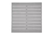 Bolero Aluminium Square Table Top Light Grey 700mm - Cafe Table Tops (FW598) - FW598