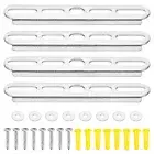 100mm 3.9 Inch Ceiling Light Plate Kit, 4 Set Fixture Mounting Crossbar Nuts