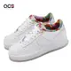 Nike 童鞋 Air Force 1 Low GS 女鞋 大童 白 全白 皮革 果凍底 休閒鞋 AF1 FN8912-111