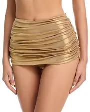 Norma Kamali Bill Ruched Swim Bottom