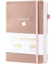 CAGIE Notebook A5 Notebook Stylish Diary 192 Dot Pages Hardcover Class... Japan