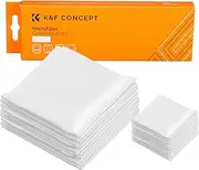 K&F Concept Import Microfiber Cleaning Cloths, 20-Pack Vacuum Wrapped for Camera Lens/Eyeglasses/iPhones/Computers/iPad/LED Screens/Electronics/Precision Instrument