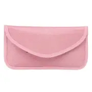 Faraday Bags, 6.5" Signal Blocking Pouch Wallet for Car Keys, Pink
