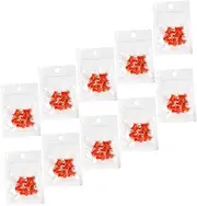CRILSTYLEO 100pcs Eyelash Glue Bottle Nozzle Replacement Needles for Easy Unclogging Essential Tool for Lash Extensions Convenient Practical Accessory