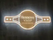 HENNESSY COGNAC VSOP LED BAR SIGN MAN CAVE GARAGE LIGHT NEW CANELO BOXING BELT
