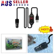 Mini Aquarium Fish Tank Heater USB Heating Rod Submersible Thermostat Heater TO