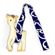 Outlook Baby Toy Strap, Navy Whales