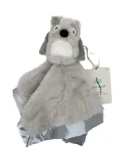 NWT Cloud Island Gray Owl Lovey Baby Security Blanket Satin Velour 14” NEW