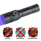 UV Ultra Violet LED Flashlight Blacklight Light 280nm&395nm Inspection Lamp Torc