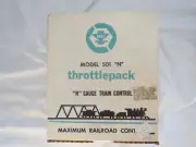 MRC Throttlepack N-Gauge Hobby Train Transformer Model 501 NEW in box