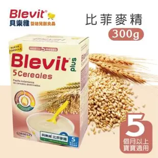 〔超值三入組〕【貝康生技官方旗艦店】Blevit貝樂維副食品 比菲麥精300g