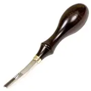 Craft Sha Flint 6mm Flat French Edge Tool Left/Right Bladed Leathercraft Edger