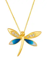 Le Vian Nude Palette 14K 0.07 ct. tw. Diamond & Enamel Pendant