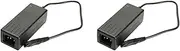 Mellisso 2X 12V+5V AC Adapter Hard-Disk Power Supply for Hard Disk Drive Black