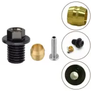 Metal Road Bike Hydraulic Brake Lever Insert Connecting Nut Kit For BH90