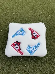 sneaker inspired mallet putter cover (fits taylormade spider etc.)