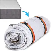 Vacuum Bag for Mattress/Duvet Storage Bag - Space Saving Vacuum Storage Bags for Extra Large Heavy Latex/Sponge Mattress - Thick Plastic Mattress Cove