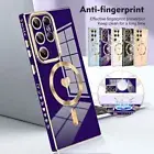 Shockproof Love MagSafe Case For Samsung S25 S24 S23 S22 S21 Ultra Plus FE 5G