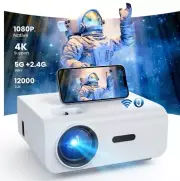 Vyser LED F2 Projector 1080p Auto Correction And Zoom Bluetooth/WiFi Capable