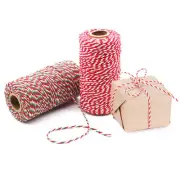 656 Feet Cotton Cooking String 2mm Natural Jute Twine 2 Ply Rope Cord Wrappin...
