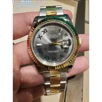 在飛比找蝦皮購物優惠-勞力士 116333 Rolex 羅馬數字時標 石板灰色面盤