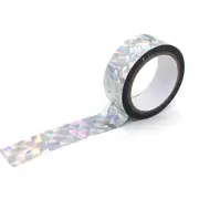 Holographic Deterrent Reflective Scare Tape Holographic Rainbow Colored Masking