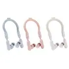 Neck Hanging Fan Leafless Cooling Ring Quiet Foldable Sturdy Wearable Personal