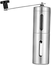 BIUDECO Manual Bean Coffee Grinder Portable Hand Crank Mill Ceramic Easy Cleaning