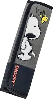 Bonform 7262-16GY Seat Belt Pad, Snoopy Snoopy 3.1 x 0.6 x 9.8 inches (8 x 1.5 x 25 cm), Gray