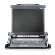 ATEN CL1000 1U Rackmount PS/2 VGA 17" LCD Console