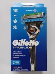 Gillette ProGlide Razor for Men, Handle + 2 Blade Refills