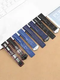 在飛比找Yahoo!奇摩拍賣優惠-代用泰格豪雅真皮手錶帶傳承6 卡萊拉 競潛 摩納哥F1折疊扣
