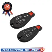 2 Keyless Entry Remote Key Fob Replacement For Volkswagen Caravan Chrysler Dodge