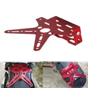 Rear License Plate Mount Bracket Holder Motorcycle Number Plate Metal Universal