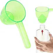 2Pcs Measuring Spoon, Portable Leaky Single Measuring Spoon with Scale for Kitchen Milk Coffee