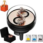 Dragon Car Diffuser, Wind-Powered Car Diffuser, No Battery Or Electricity Needed, Enamel Dragons Cars Rotatable Dynamic Fragrance Diffusers, Three Nature-Inspired Scents (1PCS)