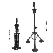 Mannequin Head Stand Adjustable Wig Tripod For Cosmetology Hairdressing Trai WPD